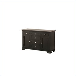Status Furniture Cavendish Baby Nursery Dresser in Rubbed Black