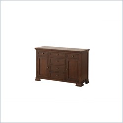 Status Furniture Cavendish Baby Nursery Dresser in Espresso