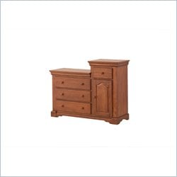 Status Furniture Sussex Baby Nursery Dresser in Walnut