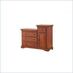 Status Furniture Sussex Baby Nursery Dresser in Mahogany