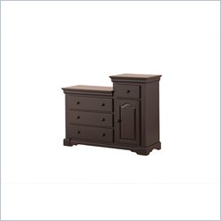 Status Furniture Sussex Baby Nursery Dresser in Rubbed Black