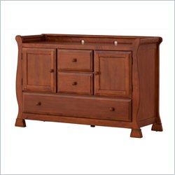 Status Furniture Birkdale Baby Nursery Dresser in Mahogany