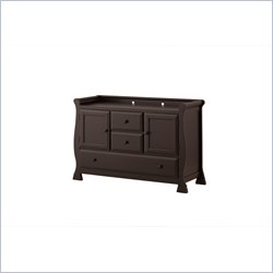 Status Furniture Birkdale Baby Nursery Dresser in Rubbed Black