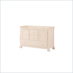Status Furniture Birkdale Baby Nursery Dresser in Antique White