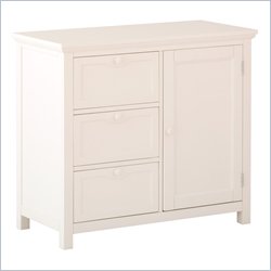 Status Furniture Montrose Baby Nursery Dresser in White