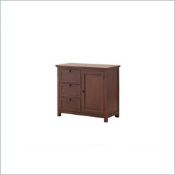 Status Furniture Montrose Baby Nursery Dresser in Espresso