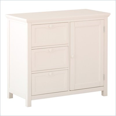 Status Furniture Montrose Baby Nursery Dresser in White
