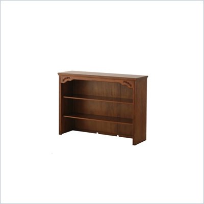 Status Furniture Somerset Baby Nursery Dresser Hutch in Walnut