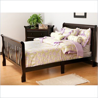 Status Furniture Tuscany Full Size Sleigh Bed in Espresso
