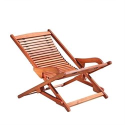Vifah Relaxer Hardwood Chaise Lounge