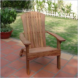 Vifah Hardwood Folding Adirondack Chair