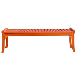 Vifah Outdoor Taha Backless 5 foot Bench