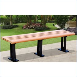 Vifah 5 Foot Backless Park Bench