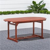 Vifah Outdoor Vista Extension Table with Butterfly