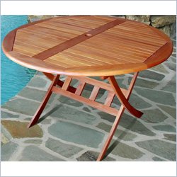 Vifah Dylan Outdoor Dining Set with 4 Bistro Chairs