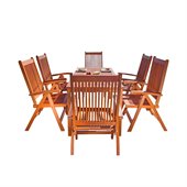 Vifah Balthazar 7 Piece Dining Set