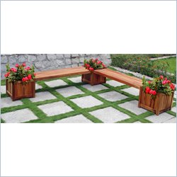 Vifah Double Bench & Flower Box Combo
