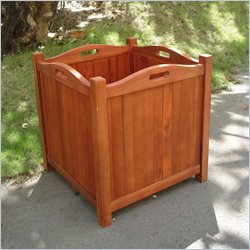 Vifah 24 in. Square Flower Box