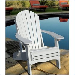 Vifah Outdoor Folding Adirondack Chair