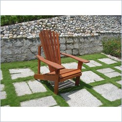Vifah Outdoor Wood Adirondack Chair