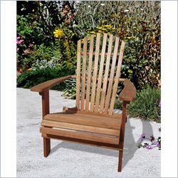 Vifah Giric Outdoor Wood Adirondack Chair (Set of 2)