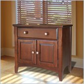 Vifah Berkshire Nightstand in Walnut
