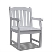 Vifah Bradley Outdoor Wood Armchair