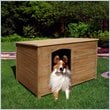ADD TO YOUR SET: Vifah Renaissance Outdoor Hardwood Cabin Dog House