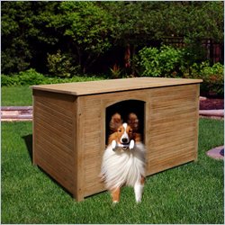 Vifah Renaissance Outdoor Hardwood Cabin Dog House