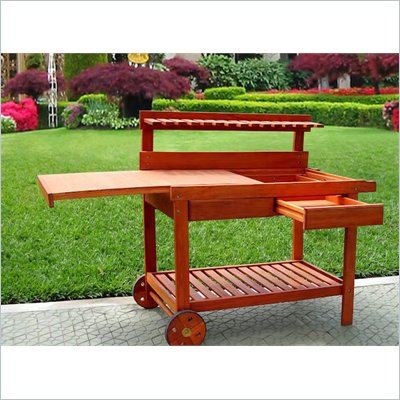 Vifah Tea Potting Bench
