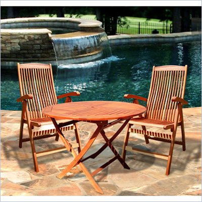 Vifah Outdoor Wooden Dining Set