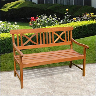 Vifah Outdoor 2-Seater Softcross Bench 