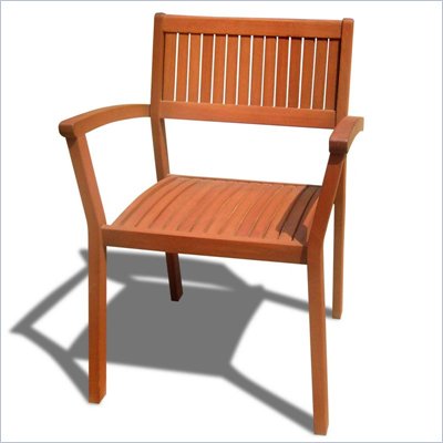 Vifah Stacking Dining Chair (set of 4)