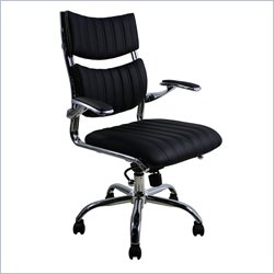 TECHNI MOBILI 2115 Executive Office Chair in Black