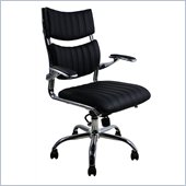 TECHNI MOBILI 2115 Executive Office Chair in Black