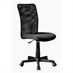 TECHNI MOBILI Executive 9300B Mesh Office Chair in Black