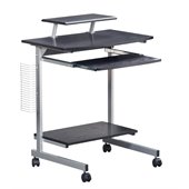 Techni Mobili Odile Wood Top Computer Work Station in Espresso