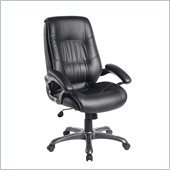 Techni Mobili Executive High Back Chair in Black