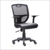 Techni Mobili Mesh Task Chair in Black