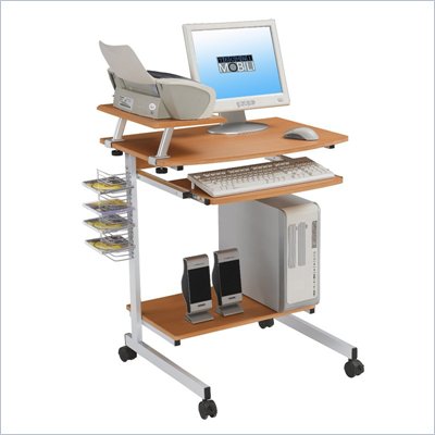 Computer Stores on Techni Mobili Odile Wood Top Computer Work Station In Cherry Rta