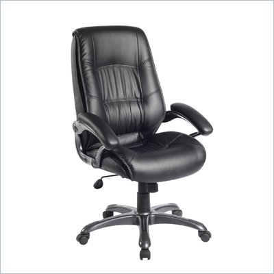 Techni Mobili Executive High Back Chair in Black
