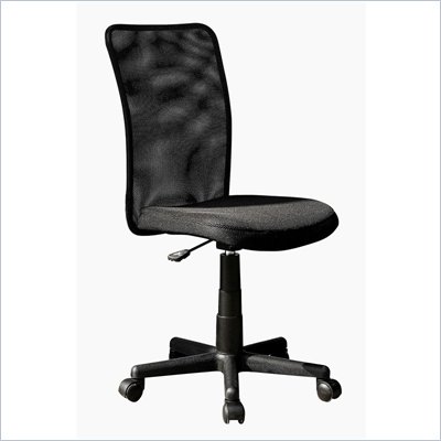 TECHNI MOBILI Executive 9300B Mesh Office Chair in Black