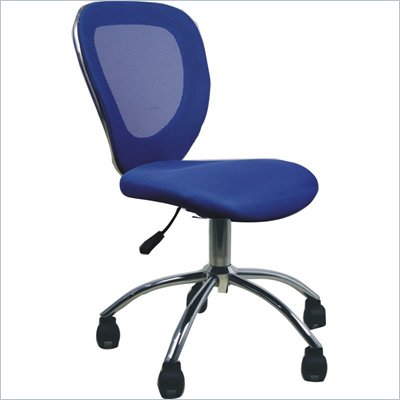 TECHNI MOBILI Q030 Mesh Office Chair in Blue