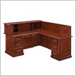 Allura Office Ambassador Reception Desk with CPU Unit