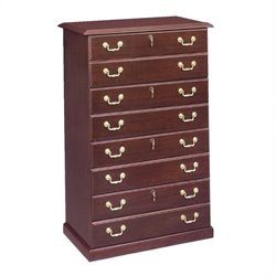 DMi Governors 4 Drawer Lateral Wood File in Mahogany Furniture Office Filing Cabinets DMi 207017