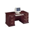 ADD TO YOUR SET: DMi Andover Wood Computer Credenza Desk in Sherwood Mahogany