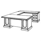 DMi Andover Executive U-Desk