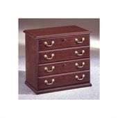 DMi Andover 2 Drawer Lateral Wood File in Sherwood Mahogany