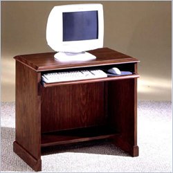 DMi Andover Wood Computer Desk in Sherwood Mahogany Furniture Office Desks Computer Desks DMi 207250