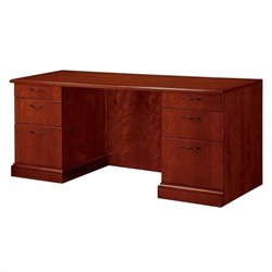 Allura Office Belmont Wood Credenza Desk by Allura Office